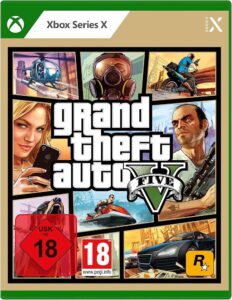 Gra Grand Theft Auto V GTA 5 Xbox Series X Amazon Prime promocja
