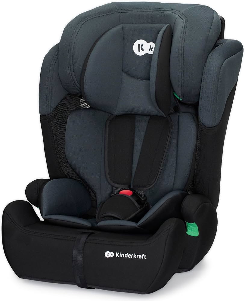 Fotelik samochodowy Kinderkraft COMFORT UP i-Size czarny Amazon Prime promocja