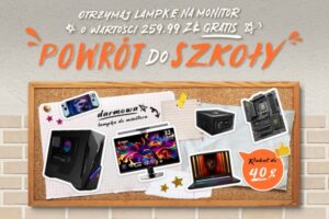 Wyprzedaż MSI powrót do szkoły rabaty do 40 procent monitory podzespoły