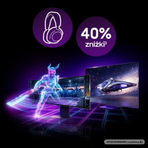 Promocja Samsung SteelSeries 40 procent zniżki słuchawki Arctis Nova 7 monitor telewizor