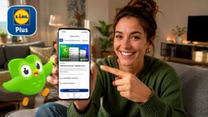 Duolingo Super darmowe 2 miesiące aplikacja Lidl Plus promocja kod