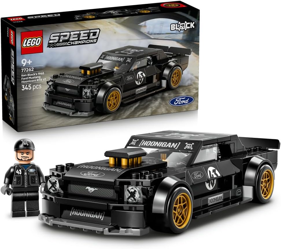Klocki LEGO Speed Champions 65 Ford Mustang Hoonicorn V1 Ken Block 77262 Amazon promocja