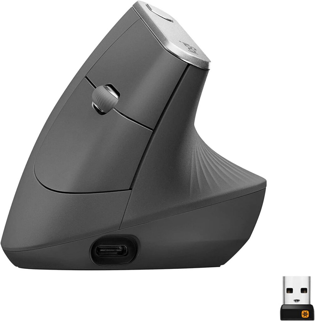 Mysz ergonomiczna pionowa Logitech MX Vertical czarna Amazon Prime promocja