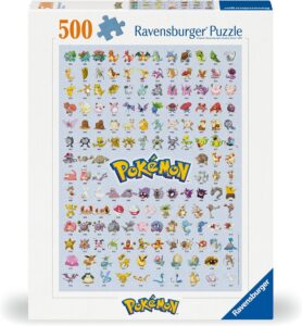 Puzzle Ravensburger Pokémon 500 elementów dla dzieci i dorosłych Amazon Prime