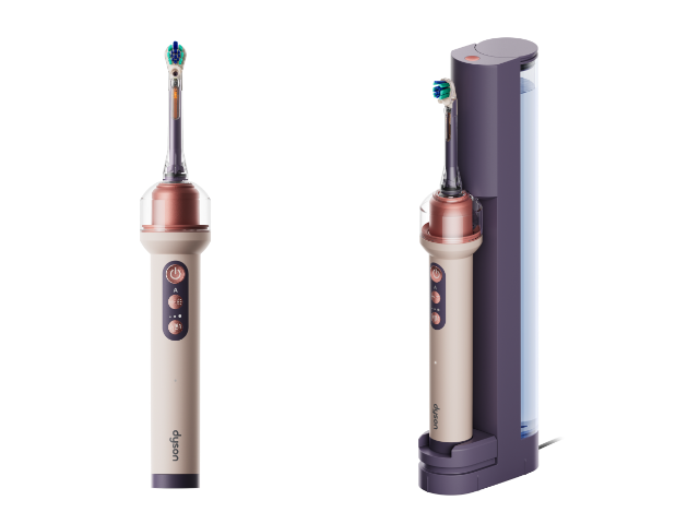 Szczoteczka elektryczna Dyson CameraJet Ceramic pink z kamerą i irygatorem