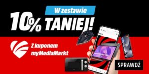 Promocja Media Markt kupon rabatowy 10 procent myMediaMarkt 2 produkty