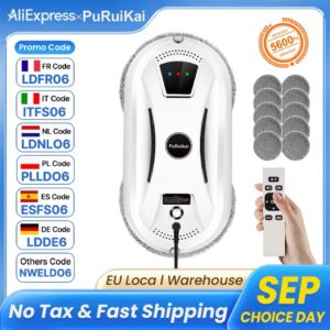 Robot do mycia okien PuRuiKai PRK-N361 pilot kod rabatowy FSPL06 AliExpress