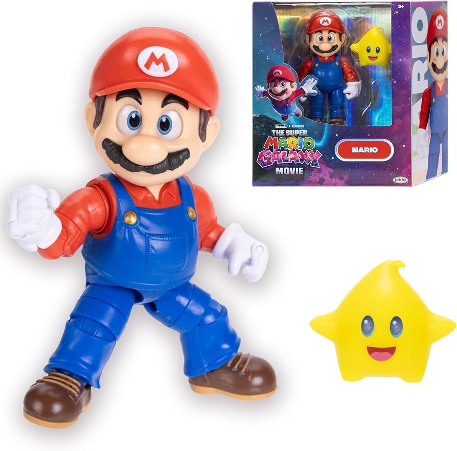 Figurka ruchoma Super Mario Galaxy z Lumą Jakks Pacific Amazon Prime