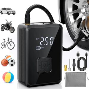 Bezprzewodowa pompka elektryczna kompresor Oasser 150 PSI akumulator powerbank LED Amazon Prime