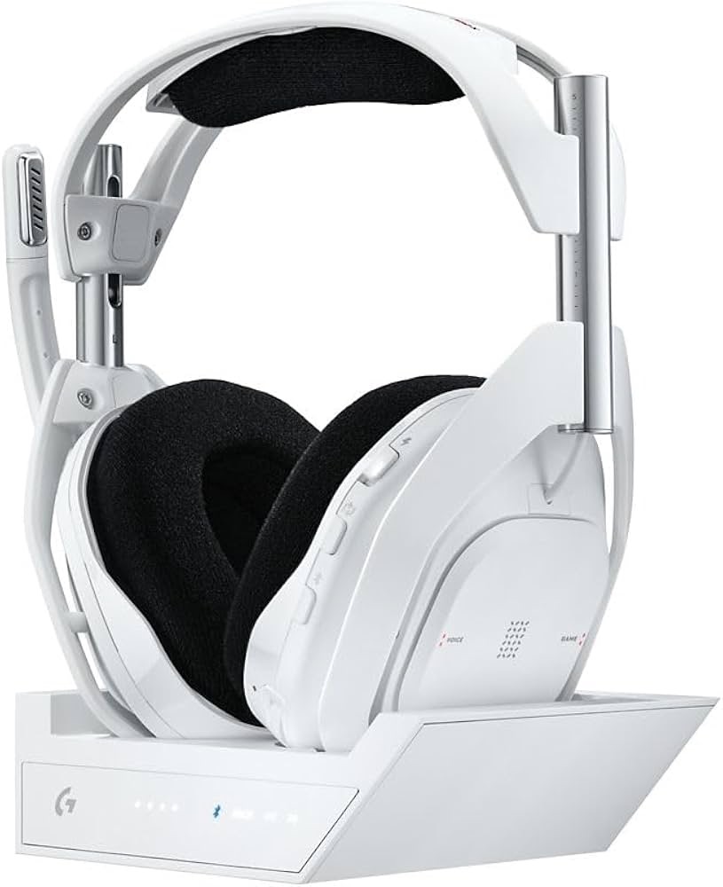 Logitech G Astro A50 X słuchawki bezprzewodowe stacja dokująca HDMI 2.1 białe Amazon Prime