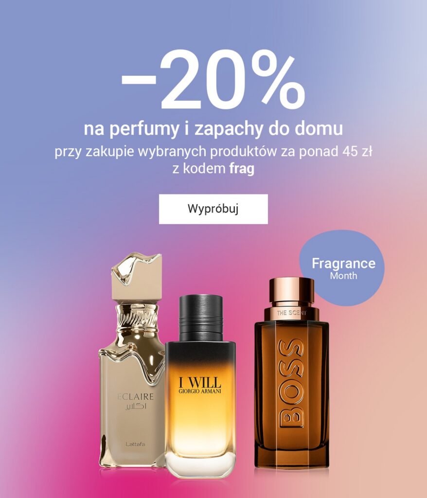 Notino kod rabatowy frag 20 procent zniżki na perfumy i zapachy do domu