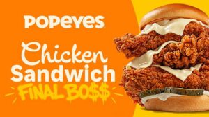 Popeyes Uber Eats kod rabatowy POPEYES90 3x30 zł zniżki kurczak sandwich