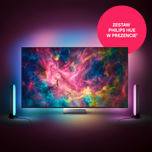Telewizor Samsung Neo QLED zestaw Philips Hue w prezencie cashback do 3500 zł promocja