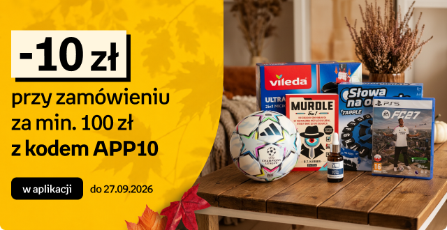 Empik kod rabatowy APP10 aplikacja mobilna 10 zł rabatu zakupy od 100 zł