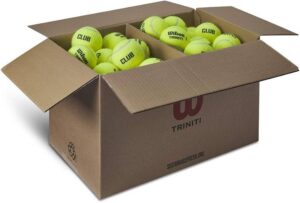 Piłki tenisowe Wilson Triniti karton 72 sztuki WR8201501 Amazon Prime