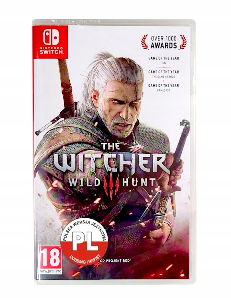 Wiedźmin 3 Dziki Gon Nintendo Switch kartridż darmowy upgrade Switch 2 Allegro Smart