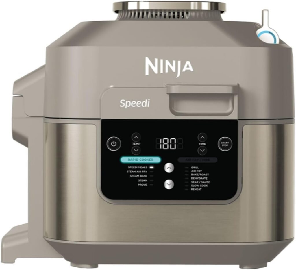 Ninja Speedi 10 w 1 frytkownica beztłuszczowa multicooker 5,7 l złoty odcień kamienia Amazon Prime