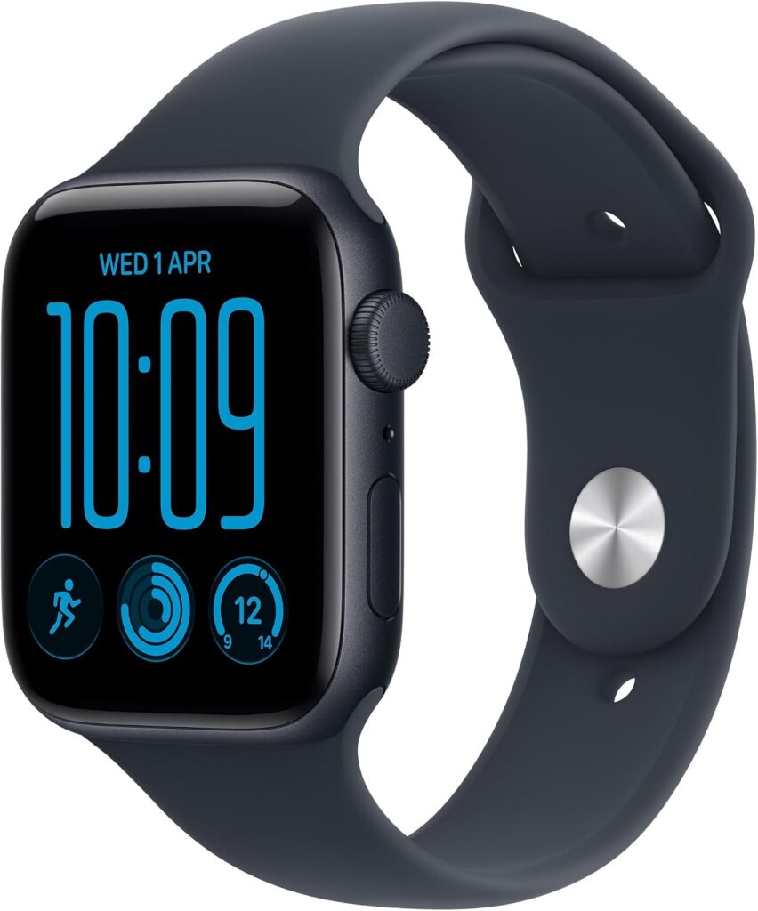 Apple Watch SE 3 40 mm GPS koperta aluminium północ granatowy pasek sportowy Amazon Prime