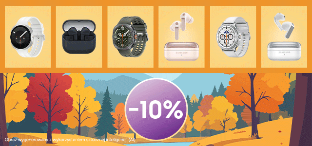 Samsung kod rabatowy GALAXY-10 zniżka 10 procent Galaxy Watch Galaxy Buds
