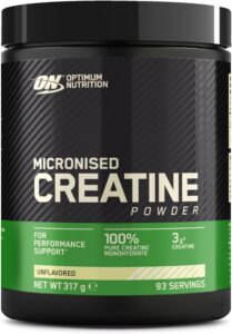 Optimum Nutrition mikronizowany monohydrat kreatyny w proszku 317g 93 porcje Amazon Prime