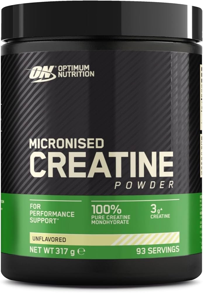 Optimum Nutrition mikronizowany monohydrat kreatyny w proszku 317g 93 porcje Amazon Prime