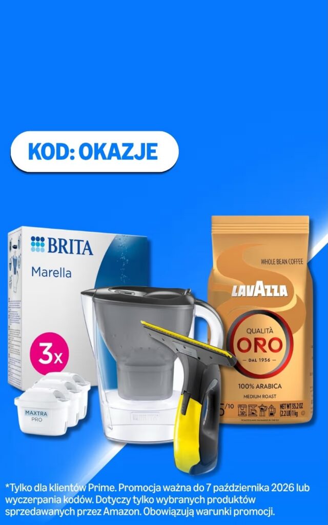 Amazon pl kod rabatowy OKAZJE 50 zł zniżki od 250 zł dla klientów Prime