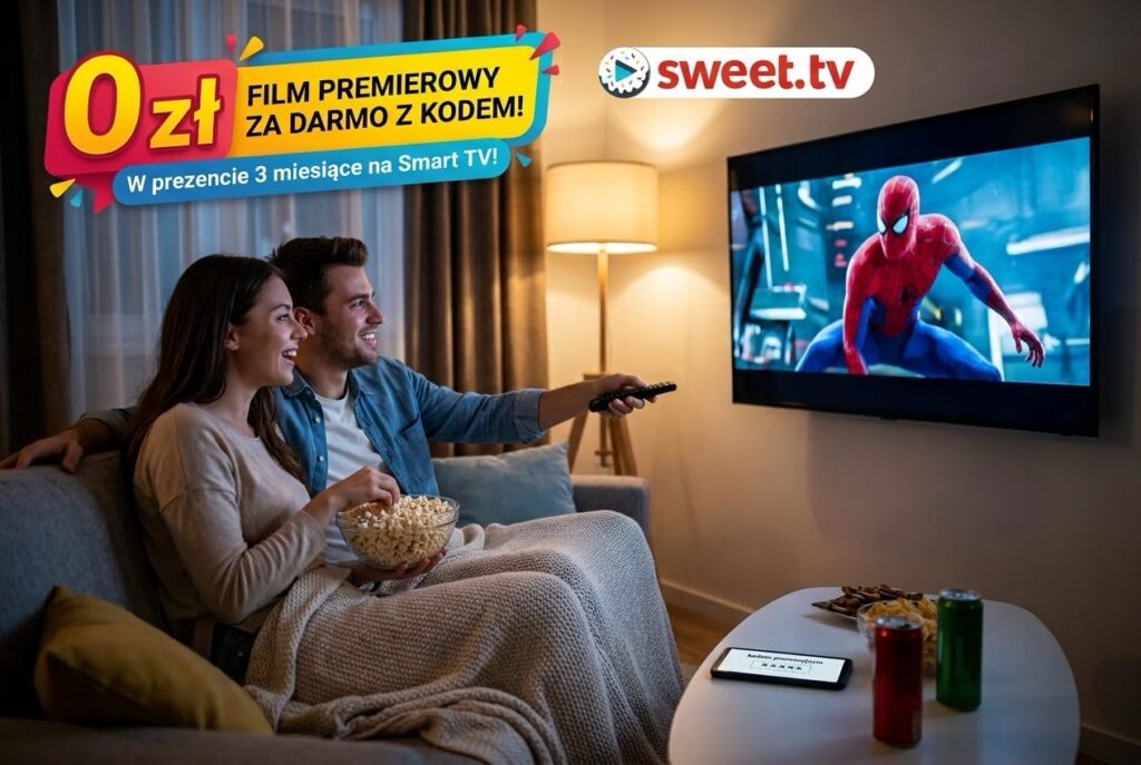 SWEET.TV darmowy kod na premierę Spider-Man Mandalorian Grogu Toy Story 5 LG webOS
