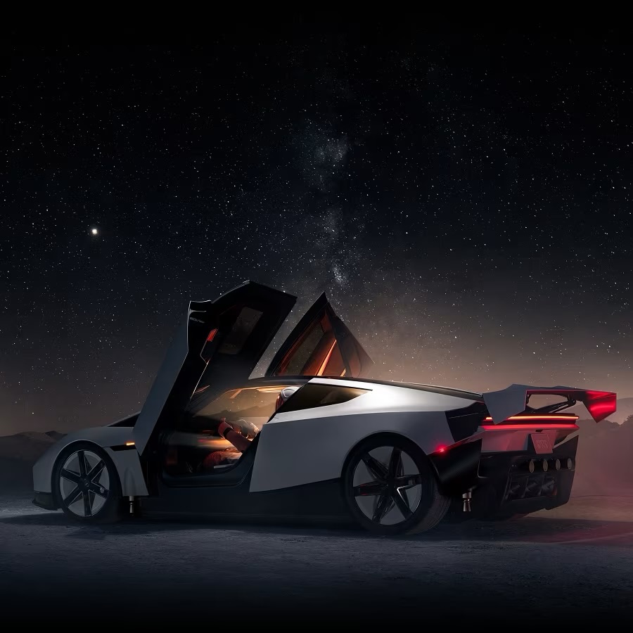 Nowa Tesla Roadster rezerwacja Polska wersja Performance Thrust Rocket silniki SpaceX 0-100 poniżej 1 sekundy