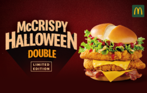 McCrispy Halloween Double McDonald's Dropy w aplikacji MojeM cena punkty