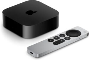 Apple TV 4K 4 generacji MLFF4MP/A Dolby Vision Dolby Atmos pilot z funkcją Znajdź Amazon Prime