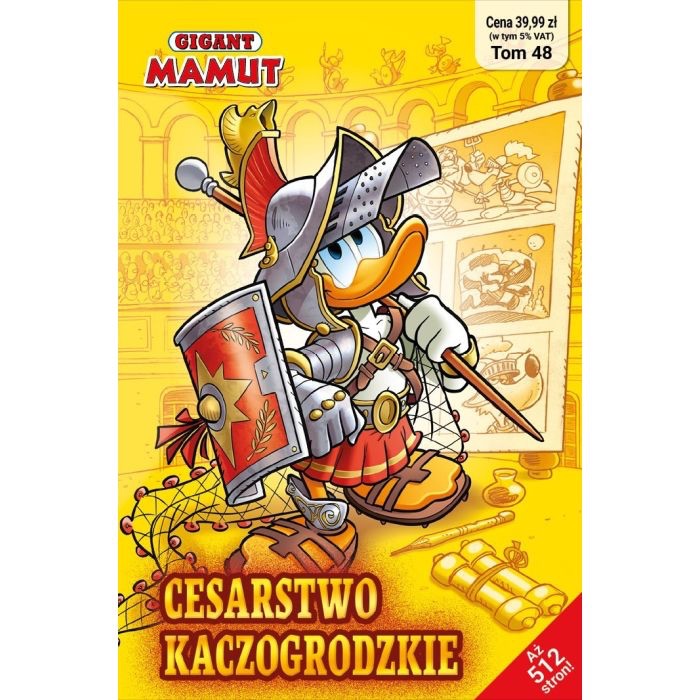 Komiksy Kaczor Donald Gigant Poleca Wujek Sknerus wyprzedaż Egmont rabat 30 i 35 procent