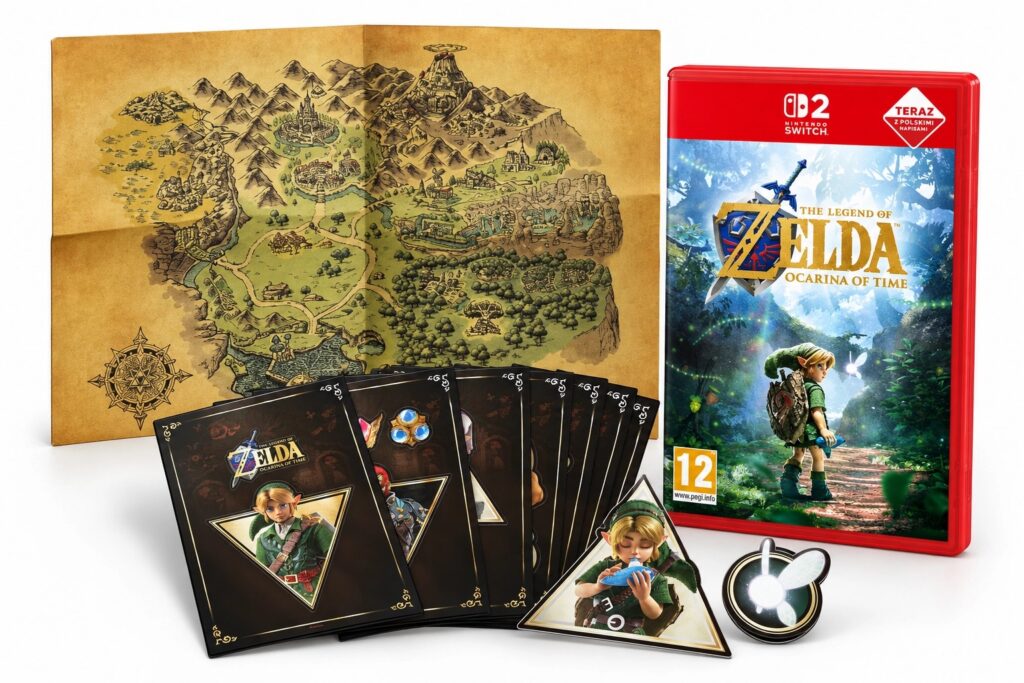 The Legend of Zelda Ocarina of Time Nintendo Switch 2 preorder dodatki limitowana okładka RTV Euro AGD