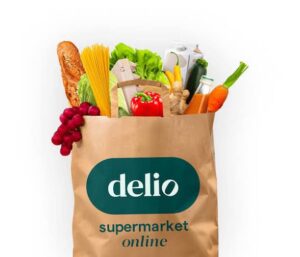 Delio kod rabatowy WITAJ 75 zł zniżki na pierwsze zakupy od 160 zł supermarket online