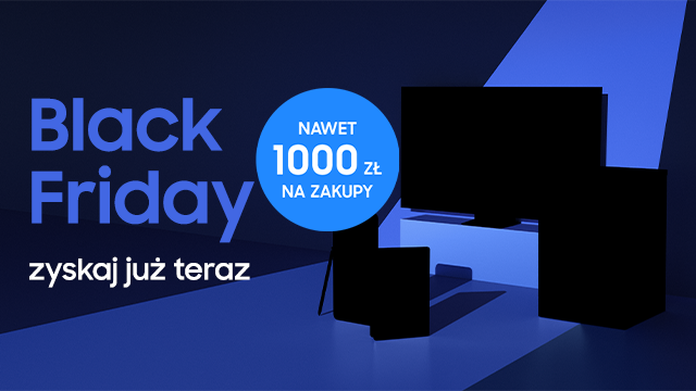 Samsung Black Friday 2026 gwarantowana zniżka 100 zł kod rabatowy voucher 300 zł za 100 zł konkurs Samsung Shop