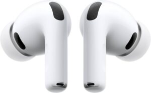 Słuchawki bezprzewodowe Apple AirPods Pro 3 białe ANC aktywna redukcja hałasu pomiar tętna USB-C MagSafe Amazon Prime